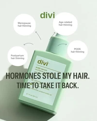 Divi Scalp Serum for Thinning Hair 30ml | Clinically Tested Nourishing Formula with Amino Acids & Rosemary Oil thumbnail 8