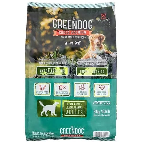 The Green Dog Vegan Dog Food 6.6 lb | Plant-Based Complete Nutrition for Adult Dogs thumbnail 1