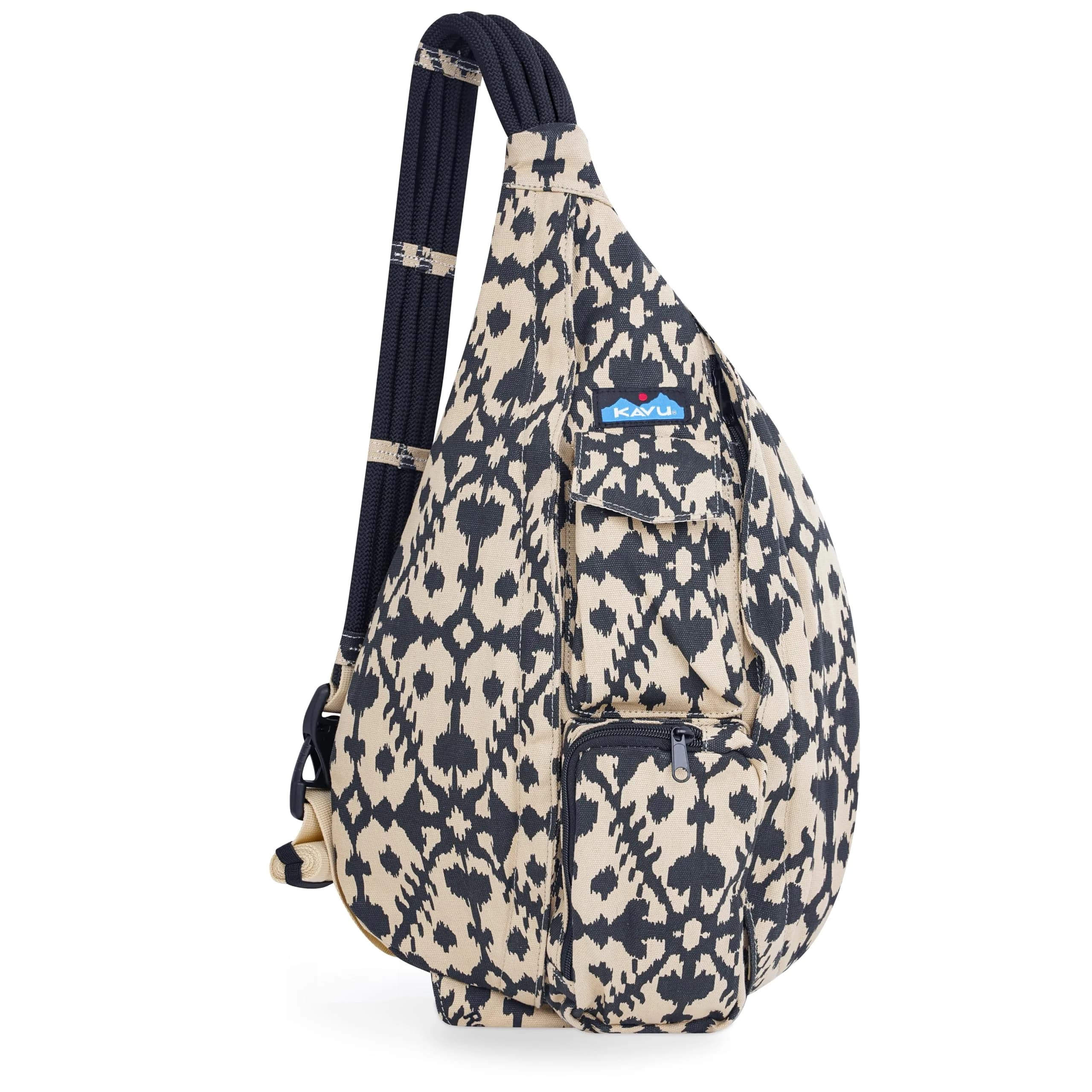 KAVU Original Rope Bag, Cotton Canvas Crossbody | Iconic 10L Travel & Lifestyle Sling