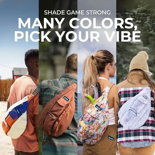 KAVU Original Rope Bag, Cotton Canvas Crossbody | Iconic 10L Travel & Lifestyle Sling thumbnail 6