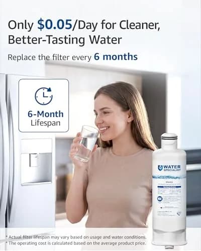 Waterspecialist WS645A Refrigerator Water Filter 6 Pack | NSF Certified for Purity thumbnail 7