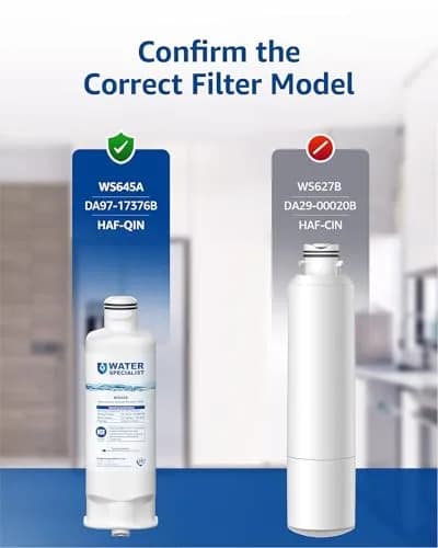 Waterspecialist WS645A Refrigerator Water Filter 6 Pack | NSF Certified for Purity thumbnail 2