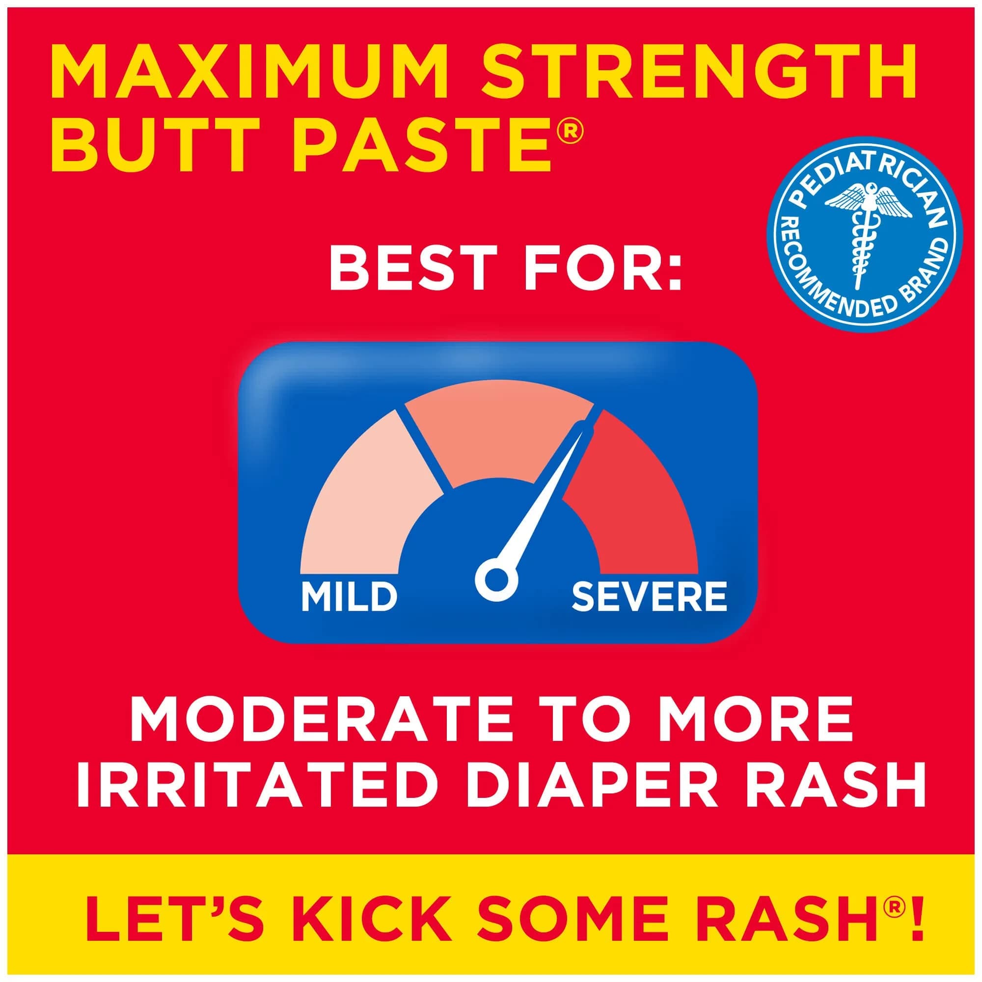 Boudreaux's Butt Paste Maximum Strength Diaper Rash Cream with 40% Zinc Oxide, 28 oz (14 oz Pack of 2) | Clinically Tested Skin Protectant - view 2