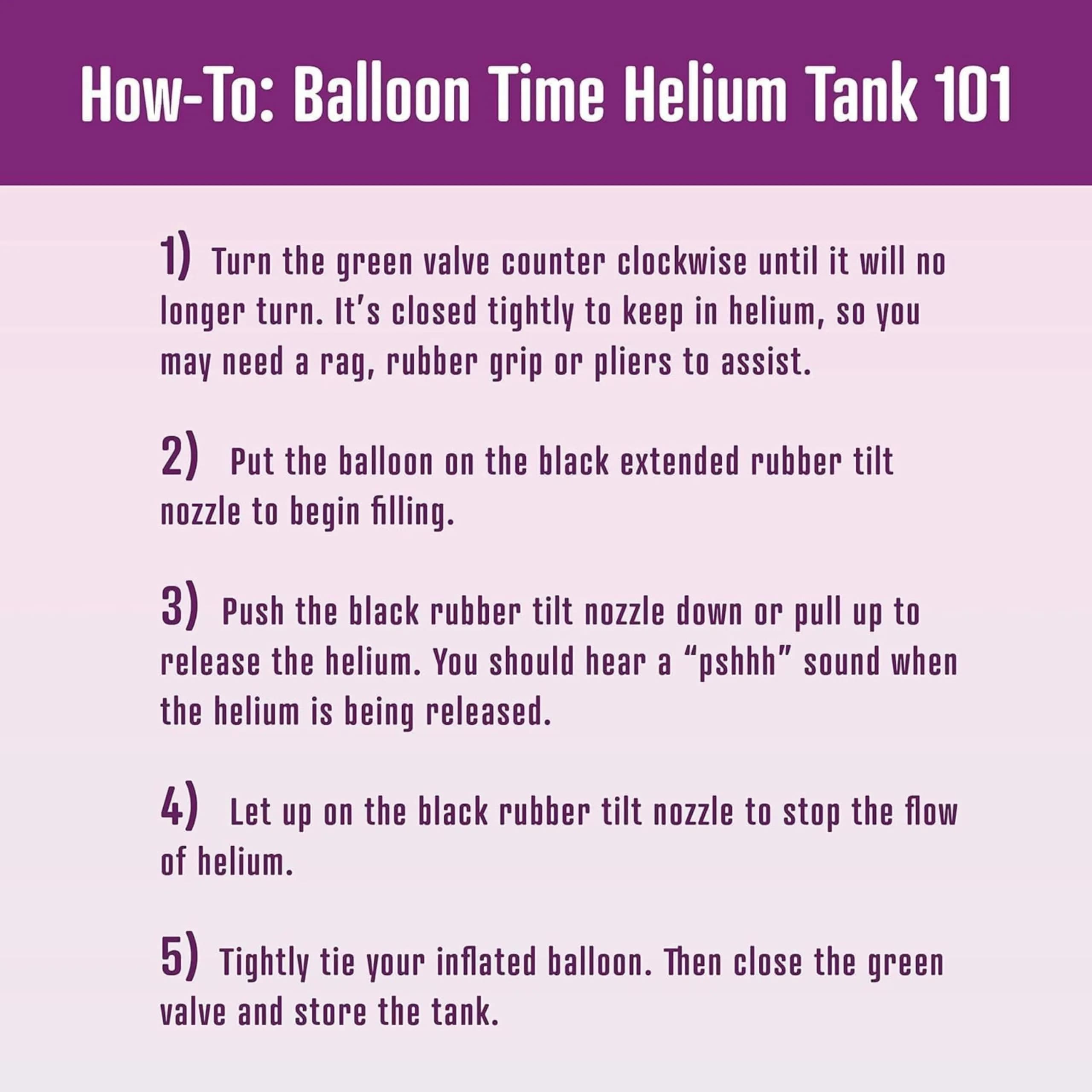 BLUE RIBBON Helium Tank for Balloons At Home Silver Kit | 2 x 14.9 cu ft Tanks, 100 Balloons, Ribbon, Weights, Tie Tools - view 8
