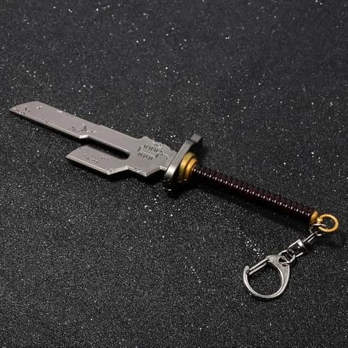 SONGCHANGJEWELRY Fushiguro Toji Inspired Keychain – Engraved Cursed Weapon – Dark Anime Gift for JJK Fans thumbnail 4