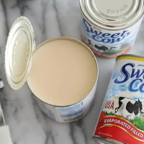 Jans Sweet Cow Evaporated Milk, 13.7 oz (388 ml) Pack of 6 | Unsweetened Cooking Milk for Rich Desserts & Savory Dishes thumbnail 3