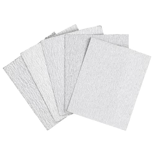 Milescraft 1623 1/4 Sheet Sandpaper 50 Pack | Assorted Grits for Wet & Dry Sanding thumbnail 1