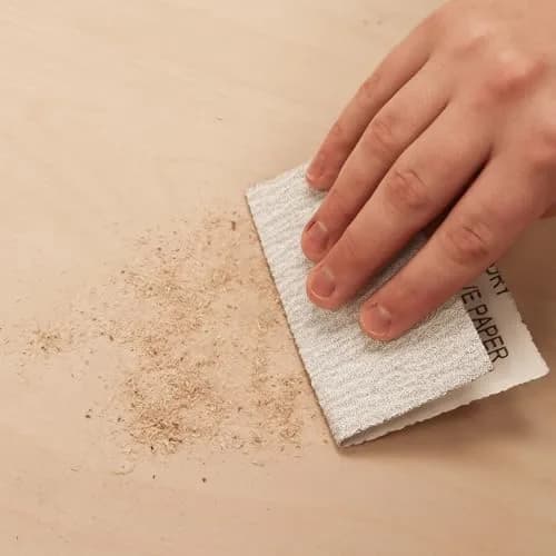 Milescraft 1623 1/4 Sheet Sandpaper 50 Pack | Assorted Grits for Wet & Dry Sanding thumbnail 3