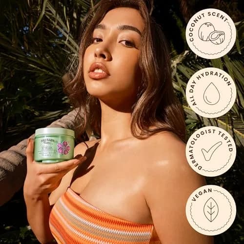 Hawaiian Tropic Coconut After Sun Body Butter 473ml (16 Fl Oz) Twin Pack | Hydrates & Soothes Sun-Exposed Skin thumbnail 5