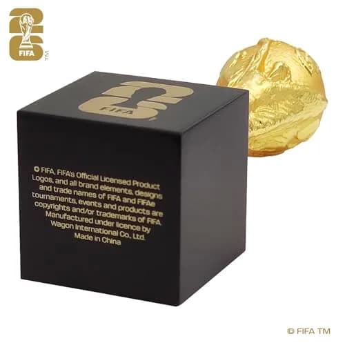 Wagon International Official FIFA World Cup 2026 Edition 3D Trophy Replica 70mm (2.75 Inch) | Collector's Item thumbnail 5