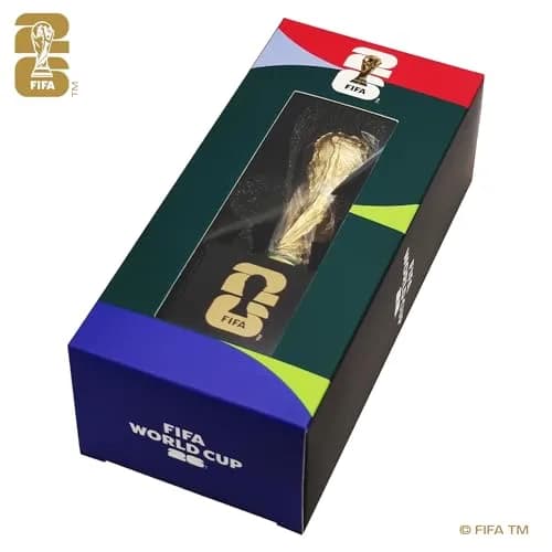 Wagon International Official FIFA World Cup 2026 Edition 3D Trophy Replica 70mm (2.75 Inch) | Collector's Item thumbnail 7