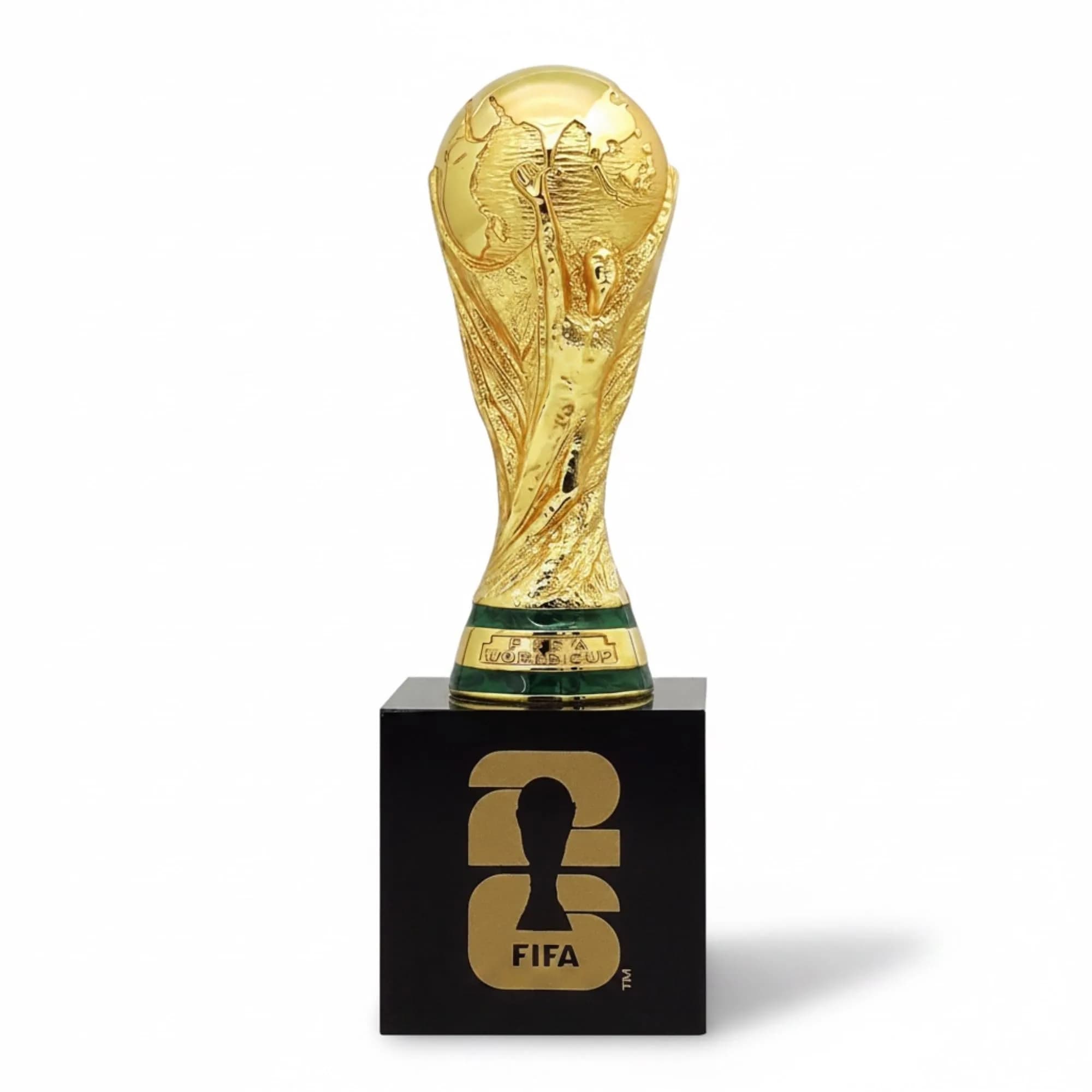 Wagon International Official FIFA World Cup 2026 Edition 3D Trophy Replica 70mm (2.75 Inch) | Collector's Item — Gold