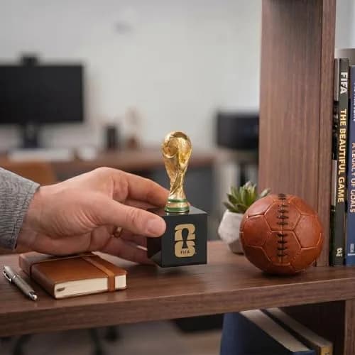 Wagon International Official FIFA World Cup 2026 Edition 3D Trophy Replica 70mm (2.75 Inch) | Collector's Item thumbnail 2
