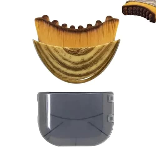 VOUGH Lymphatic Contour Face Brush | Ergonomic Skin Drainage Massager for Face (C-1PCS) thumbnail 1