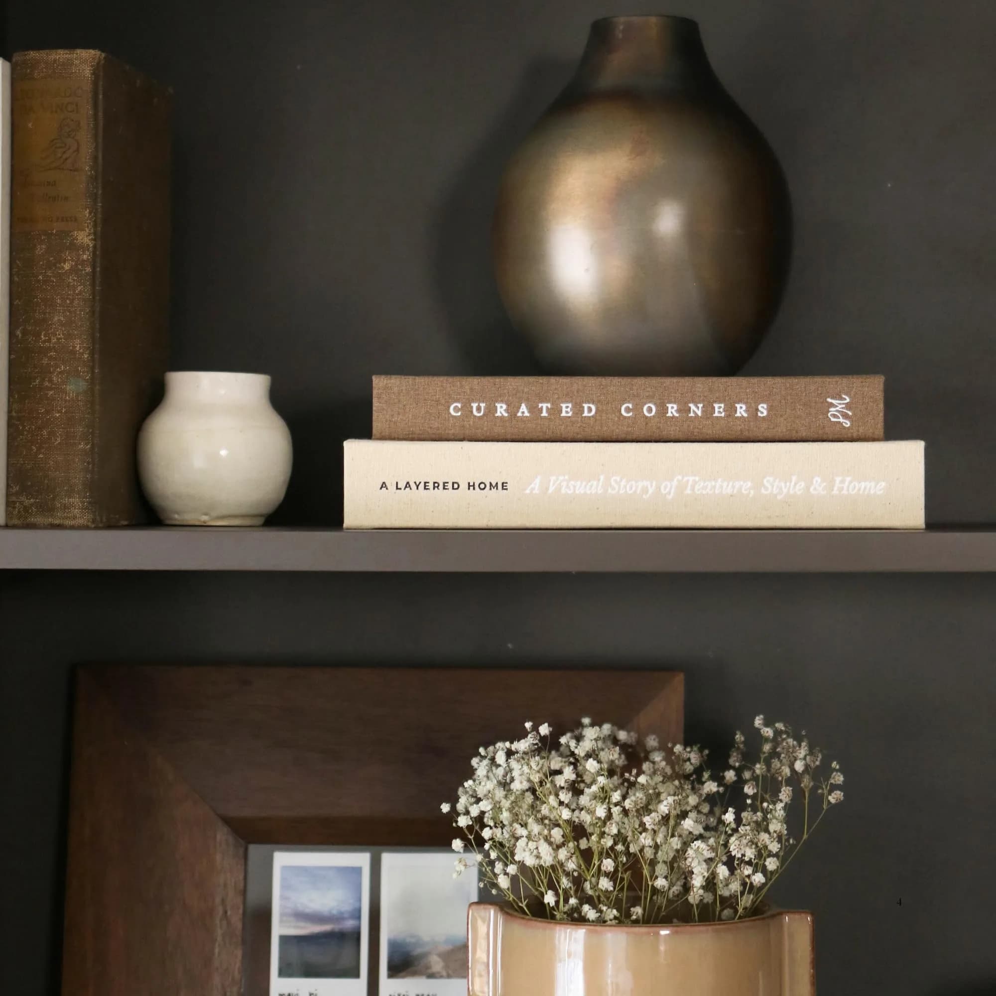 Paige McRae Home & Decor Linen Decorative Books Set | 27.9 x 20.3 cm (11x8") & 25.4 x 17.8 cm (10x7") - view 4