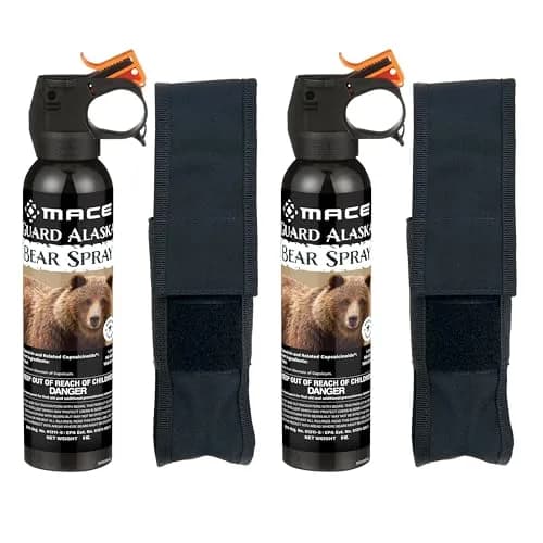 Mace Bear Spray 2-Pack Max Strength 9 oz | Wildlife Safe Deterrent for Hiking & Camping thumbnail 1