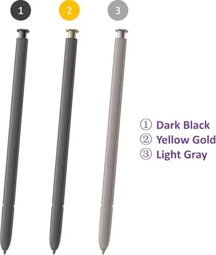 SLQ S Pen Replacement for Samsung Galaxy S24 Ultra 5G (2-Pack, Violet) | Stylus Pen with 5xTips thumbnail 4