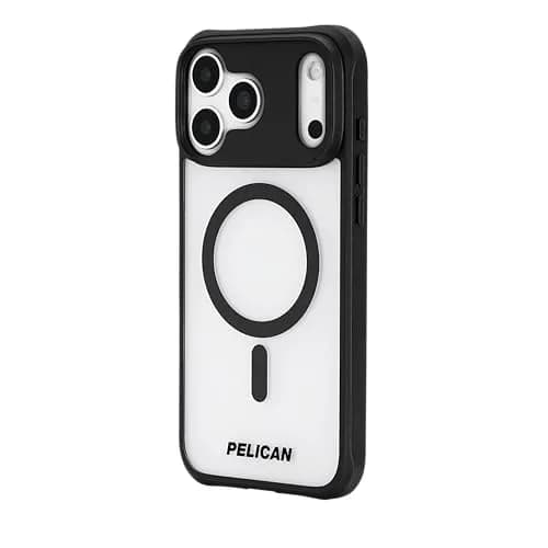 Pelican Ranger iPhone 17 Pro Max Case - MagSafe - Frosted Clear/Black | 6.9 Inch Shockproof Cover thumbnail 5