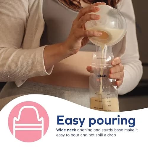 Dr. Talbot's Mom MilkFresh Breastmilk Storage Bags 100 Count (2 x 50 Bags) | BPA-Free & Puncture-Resistant thumbnail 5