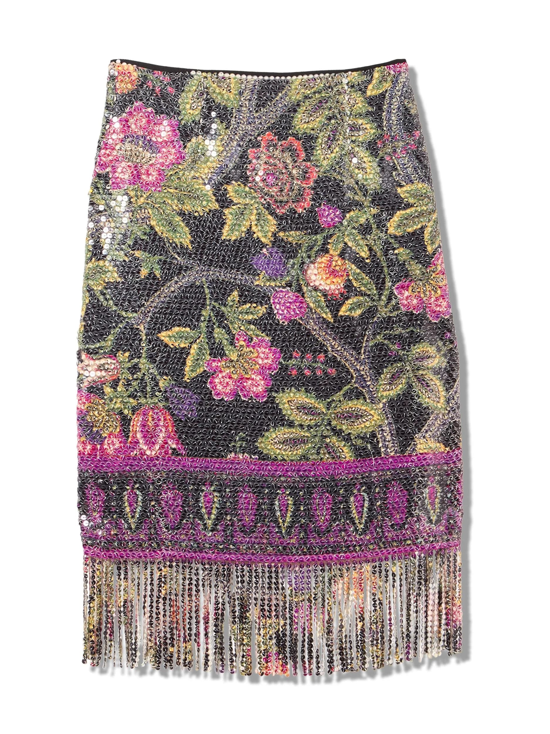 Kobi Halperin Vivienne Skirt X-Small | Fully Lined, Mid Rise, Floral Pattern, Polyester - main product image