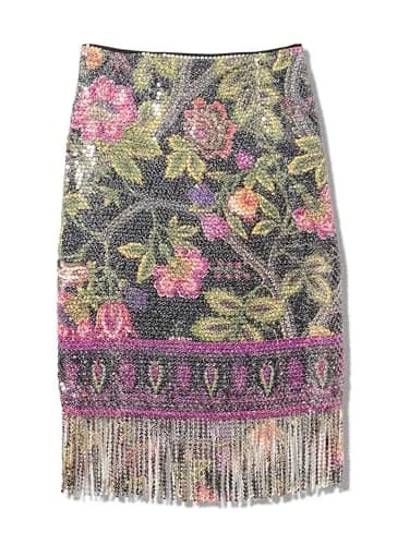 Kobi Halperin Vivienne Skirt X-Small | Fully Lined, Mid Rise, Floral Pattern, Polyester thumbnail 1