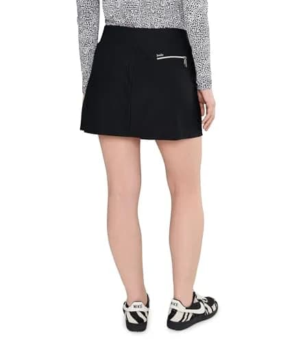 Jamie Sadock Women's 16" Skort with Built in Shorts | Tummy Tuck, Black, Large thumbnail 4