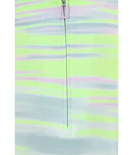 Jamie Sadock Painted Sunset Sleeveless Front Zip Yellow Small | Casual Women’s Tank Top thumbnail 5