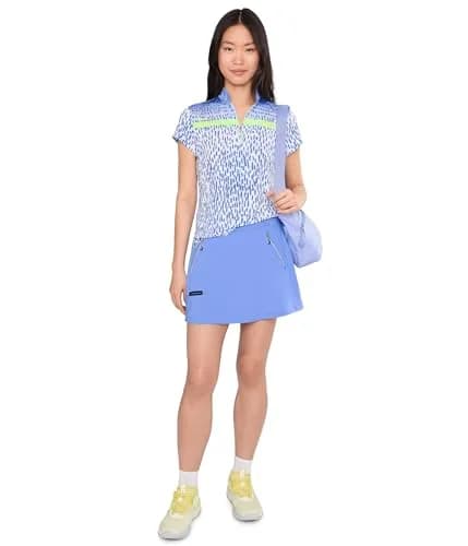 Jamie Sadock Women's 16" Skort with Built in Shorts Tummy Tuck Purple X-Large | Casual Active Skirt for Women thumbnail 2