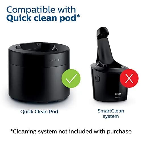 Norelco Philips Quick Clean Pod Cartridge 5.41 Fl Oz (Pack of 6) | Skin-Friendly Alcohol-Free Formula thumbnail 8