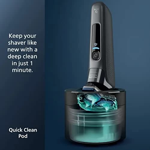 Norelco Philips Quick Clean Pod Cartridge 5.41 Fl Oz (Pack of 6) | Skin-Friendly Alcohol-Free Formula thumbnail 9