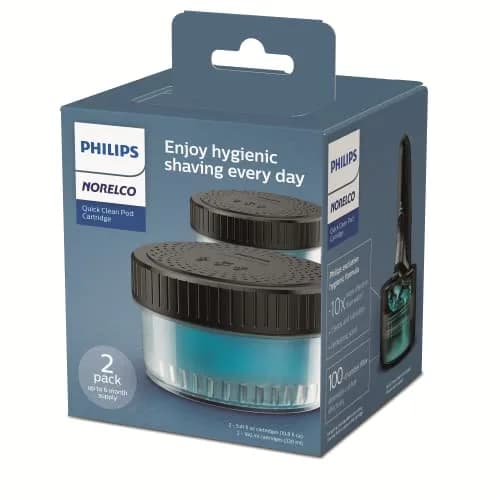 Norelco Philips Quick Clean Pod Cartridge 5.41 Fl Oz (Pack of 6) | Skin-Friendly Alcohol-Free Formula thumbnail 10