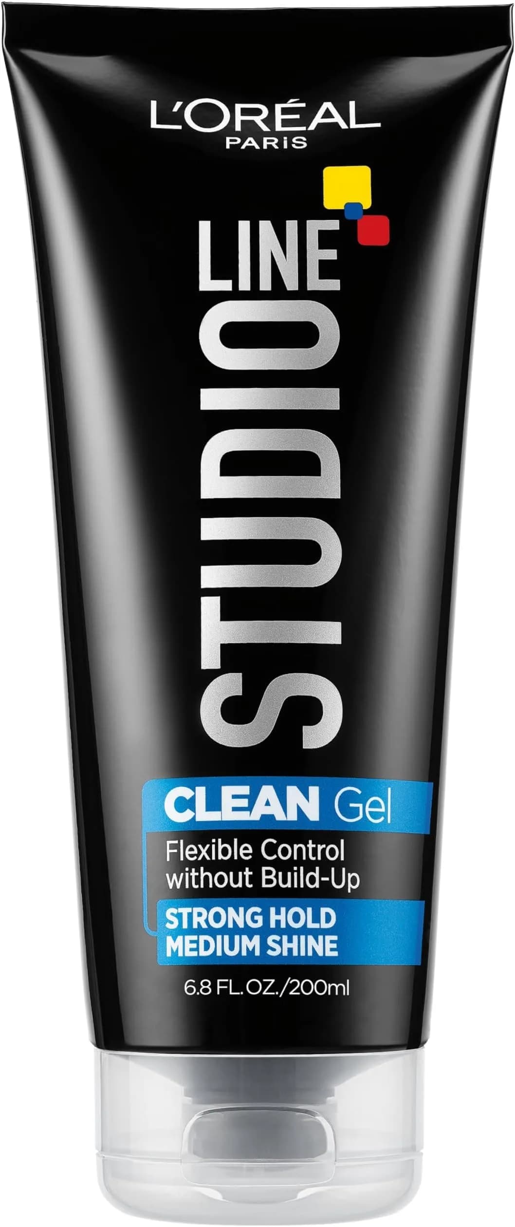 L'Oreal Paris Studio Line Clear Minded Clean Gel Strong Hold 200ml (6.8 Fl Oz) | No Buildup, Flexible Control — L'Oreal Paris Studio Line Clear Minded Clean Gel - Strong Hold 6.8 fl; oz.