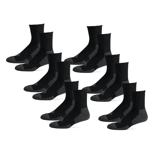 Grandview Hosiery LLC Flow Cushion High Impact Mid-Crew Socks 10-14.5 | Maximum Impact Comfort & Support thumbnail 1