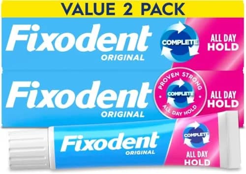 Fixodent Complete Original Denture Adhesive Cream 2.4 oz (71ml) | #1 Dentist Recommended thumbnail 1