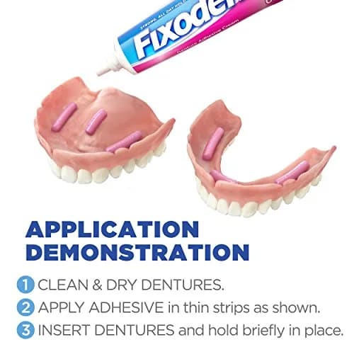 Fixodent Complete Original Denture Adhesive Cream 2.4 oz (71ml) | #1 Dentist Recommended thumbnail 7
