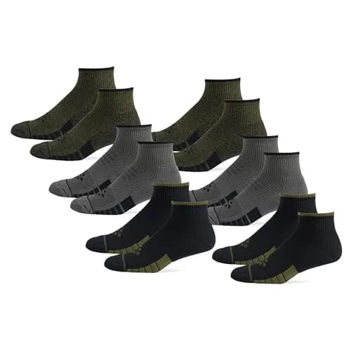 Grandview Hosiery LLC Flow Cushion High Impact Quarter Sock Large 10-14.5 | Impact Protection & Comfort thumbnail 1