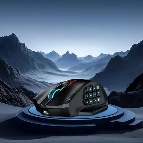 Redragon M913 MAX Wireless MMO Gaming Mouse 26000 DPI | 18 Programmable Buttons, 26000 DPI thumbnail 9