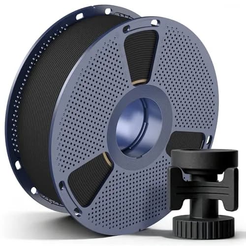 SUNLU Carbon Fiber PETG Filament 1.75mm Black 1kg (2.2lb) | Enhanced Toughness & Rigidity thumbnail 1