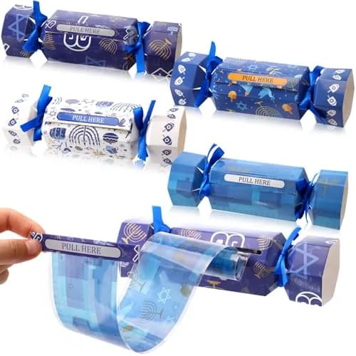 VioraWhite Hanukkah Money Pull Box Set | Festive Gift Boxes for Holiday Celebrations (70-120 chars) thumbnail 1