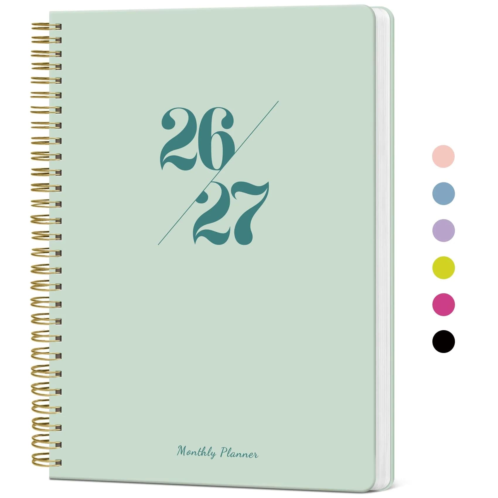 Taja Monthly Planner 2 Year Calendar Planner | Perfect for School Office Home Planning — M-Mint