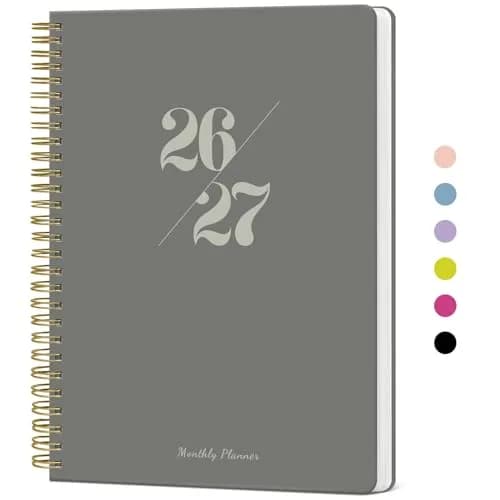 Taja Monthly Planner 2026-2027, 18 Months Calendar, Jul 2026-Dec 2027, 7" x 10" | Plan Your Year with Acid-Free Paper thumbnail 1