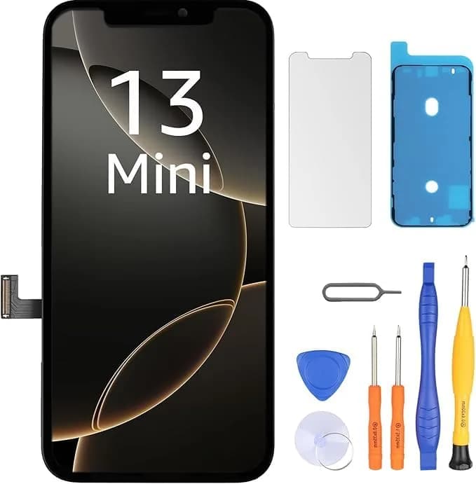 LL TRADER 5.4" LCD Display Screen Replacement for iPhone 13 Mini with Repair Kit - main product image