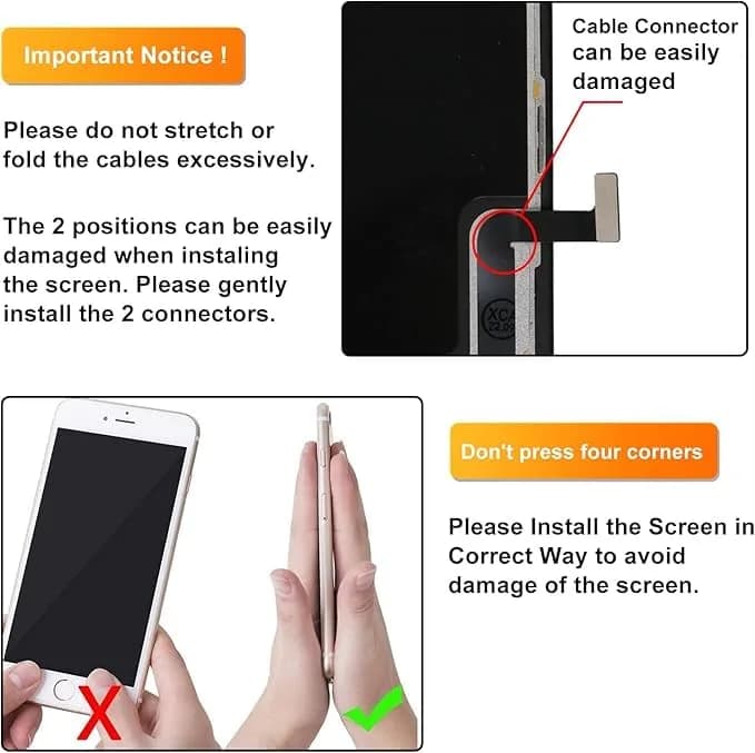 LL TRADER 5.4" LCD Display Screen Replacement for iPhone 13 Mini with Repair Kit - view 5