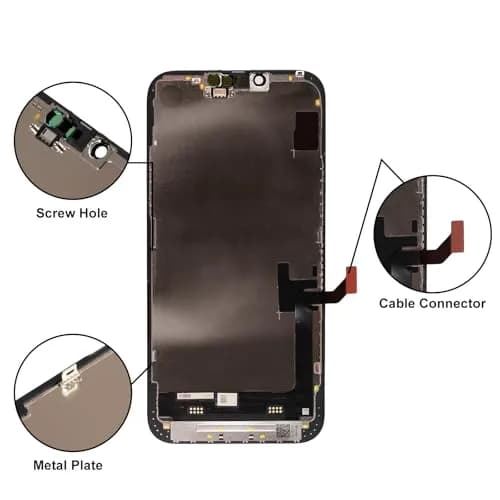 LL TRADER iPhone 14 Screen Replacement 6.1" FHD LCD Display with Repair Kit thumbnail 3