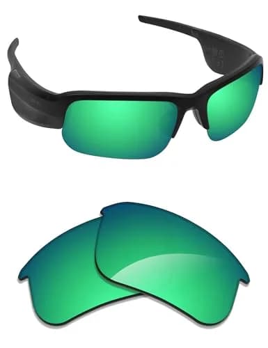 Alphax Emerald Green Mirrored Elite Polarized Replacement Lenses for Bose Tempo BMD0010 | Impact-Resistant UV Protection thumbnail 1