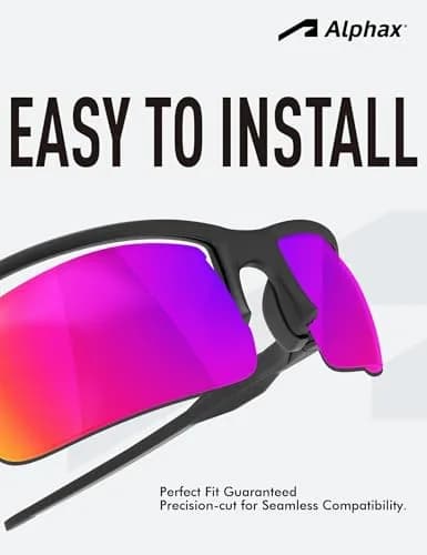 Alphax Black Chrome Mirrored Elite Polarized Replacement Lenses for Bose Tempo Sunglasses | 100% UV Protection thumbnail 5