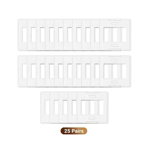 JJC 35mm Slide Film Mounts (25 Pairs, 50 Mounts Total) | Premium Scanning Accessories for Negatives and Slides thumbnail 6