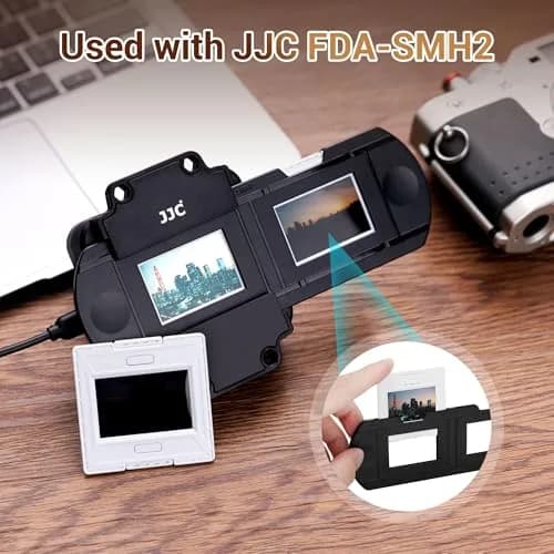 JJC 35mm Slide Film Mounts (25 Pairs, 50 Mounts Total) | Premium Scanning Accessories for Negatives and Slides thumbnail 7