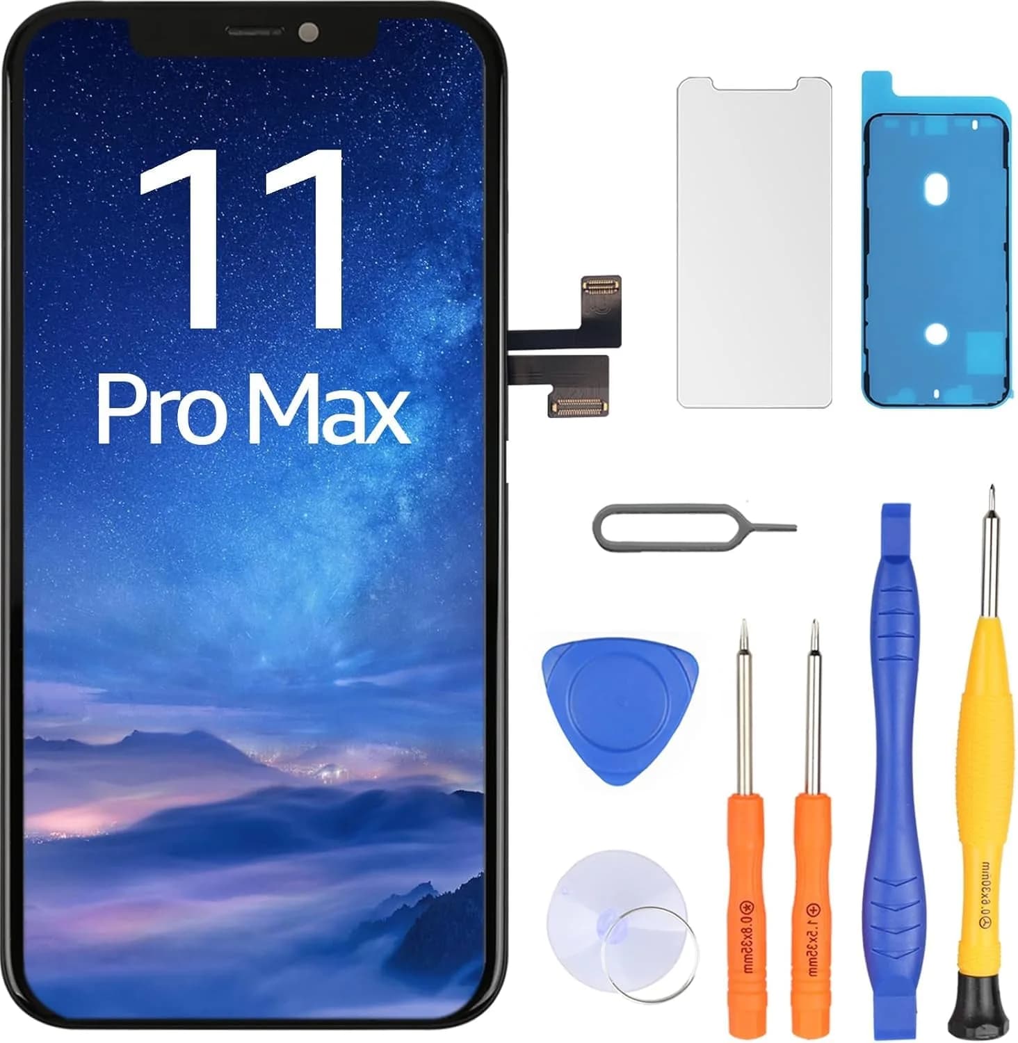 LL TRADER 6.7" LCD Display for iPhone 11 Pro Max with Repair Kit - main product image