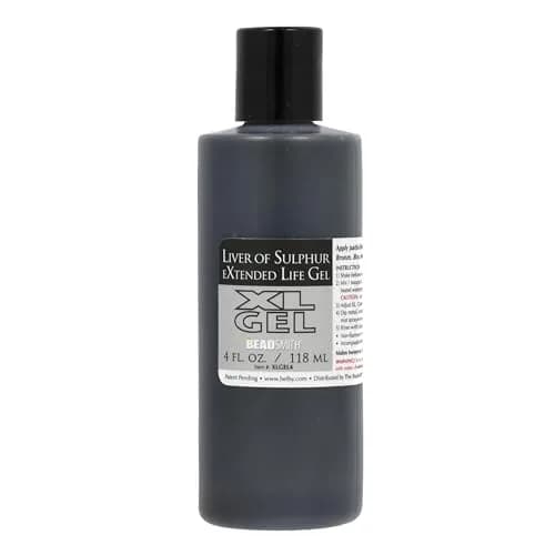 The Beadsmith XL Gel Liver of Sulfur 118ml | Patina Finish for Metal Art & Jewelry thumbnail 1